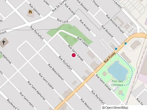 Location of Rénovations Sylvain Grand-Maison at 251 Rue Saint-Irénée, Trois-Rivières