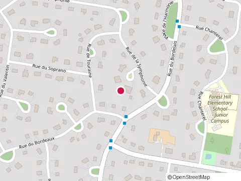 Location of Renovations Viva-Bella at 1820 Rue de Touraine, Saint-Lazare