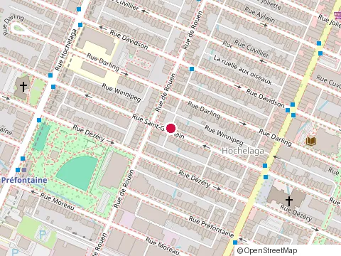 Location of Renovaton du Plateau at 2023 Rue Saint-Germain, Montréal