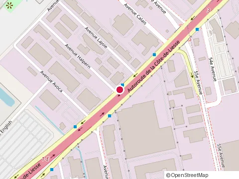 Location of Renovco Inc. at 11355 de la Côte-de-Liesse Rd, Dorval