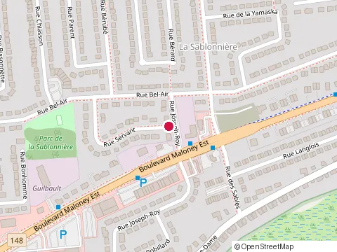 Location of Renovel at 19 Rue Servant, Gatineau