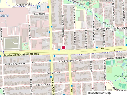 Location of Rent Hull Apartments - Ottawa/Gatineau at 25 Rue Saint-Hyacinthe, Gatineau