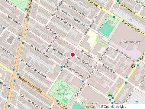 Location of Reparation d'Auto Alain at 2203 Rue Harmony, Montréal