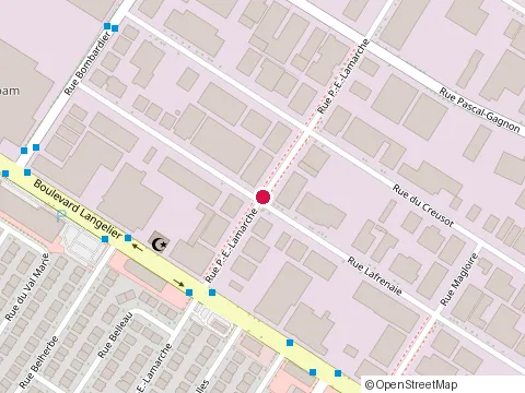 Location of Réparation de Béton at 8594 Rue Lafrenaie, Saint-Léonard