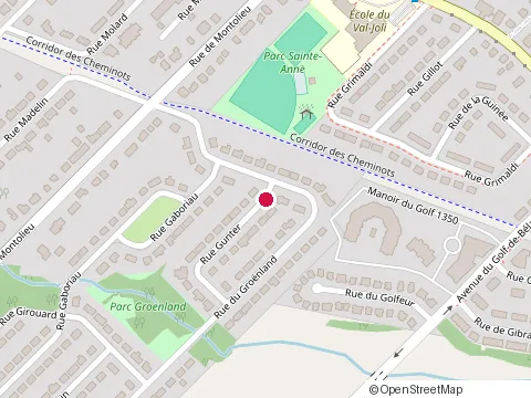 Location of Réparation Fenêtres C R B Moustiquaire Express at 1280 Rue Gunter, Québec