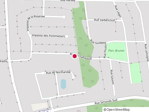 Location of Répare Asphalte Fortin at 394 Rue Paradis, Granby
