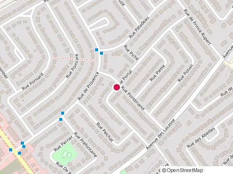 Location of Residence Dayemma at 5190 Rue Portal, Laval