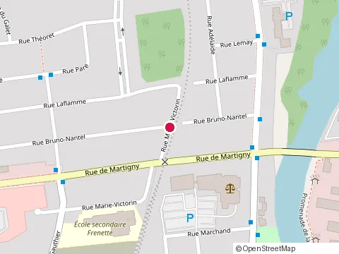 Location of Résidence Gingras À Saint-Jérôme at 27 Rue Bruno Nantel #25, Saint-Jérôme