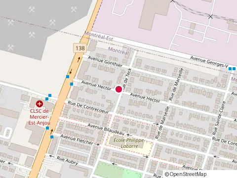 Location of Résidence Hector at 3221 Avenue Hector, Montréal