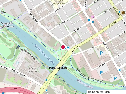 Location of Résidence le Long des Berges at 777 1Re Ave, Québec