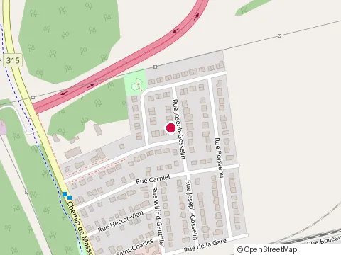 Location of Residence Martha at 85 Rue Joseph-Gosselin, Gatineau