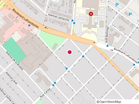 Location of Residence Sacre-Coeur at 2705 St Joseph, Saint-Hyacinthe