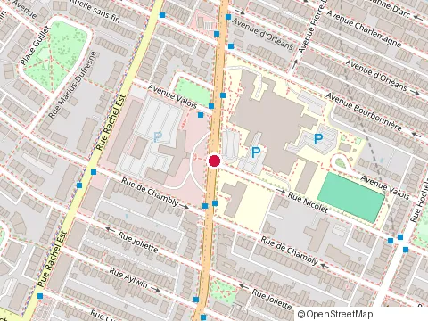 Location of Residences Edmond Hamelin Inc at 2550 Nicolet Rue, Montréal