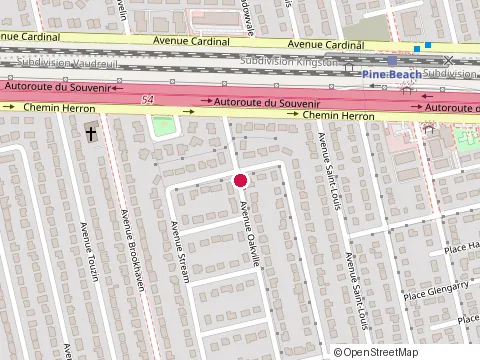Location of Residential Maintenance-Paul Henri Naubert at 321 avenue Oakville, Dorval