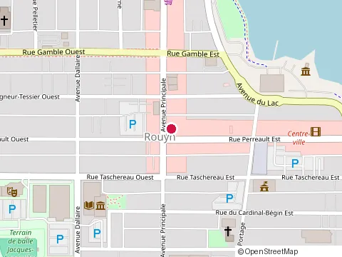Location of Respectablues at 82 Perreault O, Rouyn-Noranda