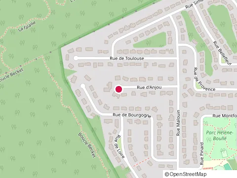 Location of Responsabilité Civile & Médicale at 1795 Rue d'Anjou, Sherbrooke