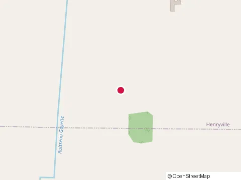 Location of Rest-Ô-Vieux Poêle at 1411 Chemin du Bord-de-l'Eau N, Noyan