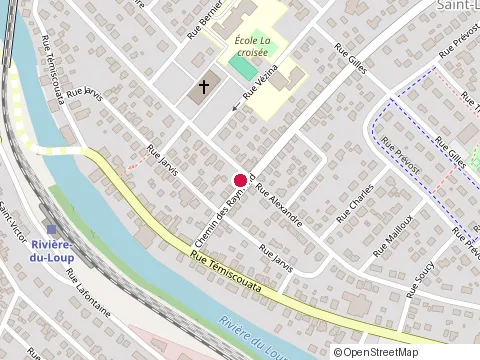 Location of Restaumedia at 16 Rue Jarvis, Rivière-du-Loup