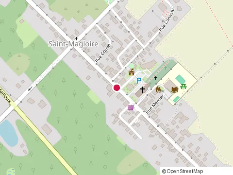 Location of Restaurant A la Bonne Heure at 147 281 Rte, Saint-Magloire