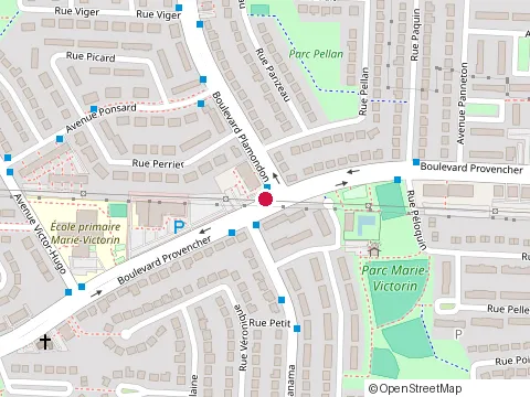Location of Restaurant Acropole at 838 boulevard Provencher, Brossard