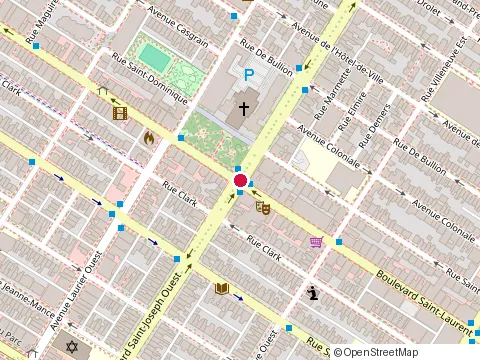 Location of Restaurant Agave at 4902 boulevard Saint-Laurent, Montréal