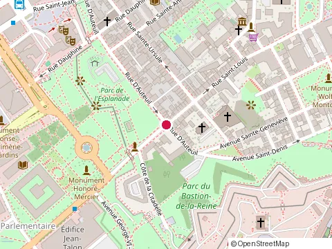 Location of Restaurant Apsara at 71 Rue d'Auteuil, Québec