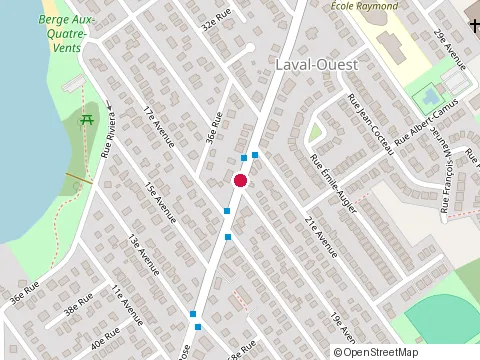 Location of Restaurant Aristo at 1710 boulevard Sainte-Rose, Laval