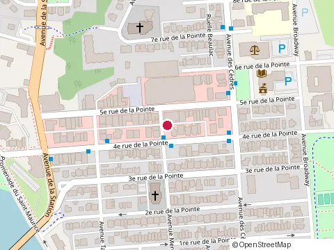 Location of Restaurant Auger at 493 5E Rue de la Pointe, Shawinigan