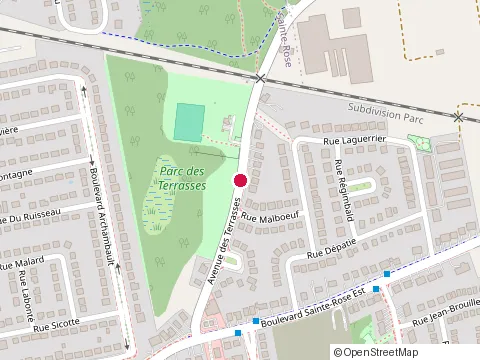 Location of Restaurant Authentique at 3 avenue des Terrasses, Laval