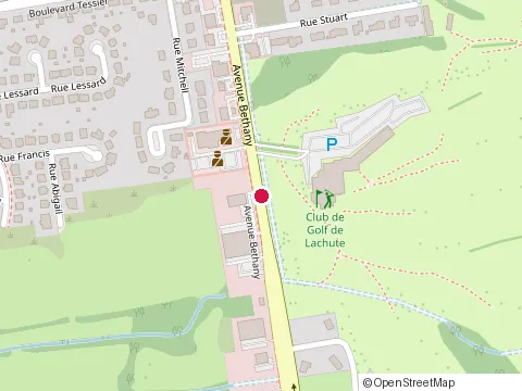 Location of Restaurant Avenue B Grill at 324 Bethany, Lachute