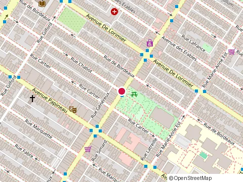 Location of Restaurant Bangluck at 4509 Rue Chabot, Montréal