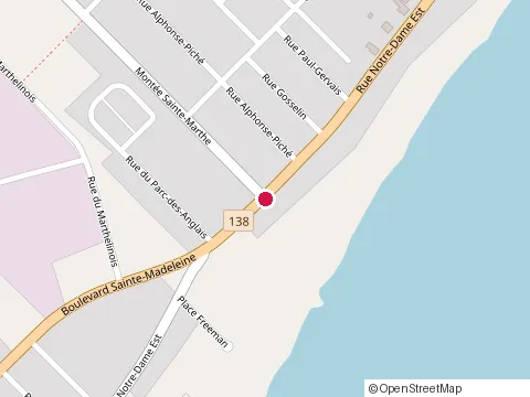 Location of Restaurant Bar le Felix at 926 Rue Notre-Dame E, Trois-Rivières