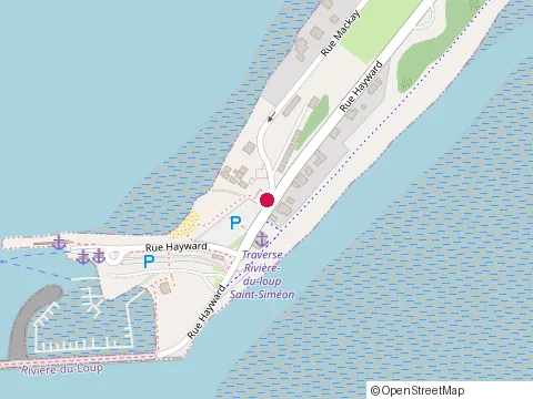 Location of Restaurant Bar-Terrasse le Boucaneux at 210 Rue Mackay, Rivière-du-Loup