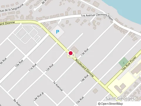 Location of Restaurant Barilgrill at 1390 Bd Dionne, Saint-Georges