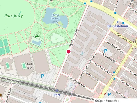 Location of Restaurant Basterd at 250 Rue Gary-Carter, Montréal