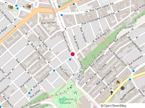 Location of Restaurant Battuto at 527 boulevard Langelier, Québec