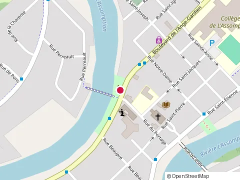 Location of Restaurant Bella Stella at 155 Bd de l'Ange-Gardien, L'Assomption
