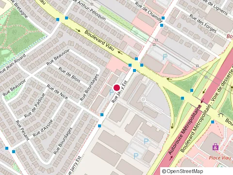 Location of Restaurant Binh Minh at 4647 Rue Jarry E, Saint-Léonard