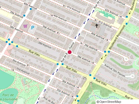 Location of Restaurant Boonlaï at 5076 Rue de Bellechasse, Montréal