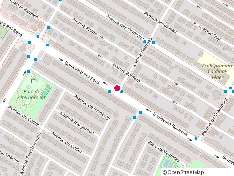 Location of Restaurant Bouf Vit at 7655 Bd Roi-René, Anjou