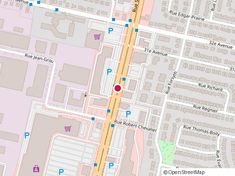 Location of Restaurant Bouf-Vit at 13088 Sherbrooke St E, Québec