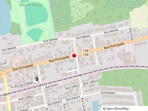 Location of Restaurant Bouillon16 at 575 Rue Principale, Lachute