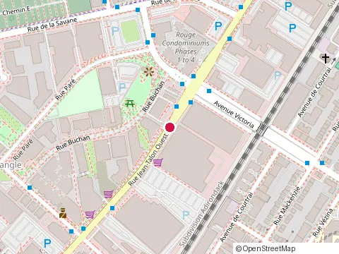 Location of Restaurant Bravo at 5000 Rue Jean-Talon O, Montréal