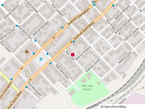 Location of Restaurant Bravo Shawinigan at 2220, Shawinigan