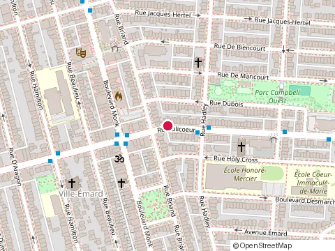 Location of Restaurant Carmen at 2110 Rue Jolicoeur, Montréal