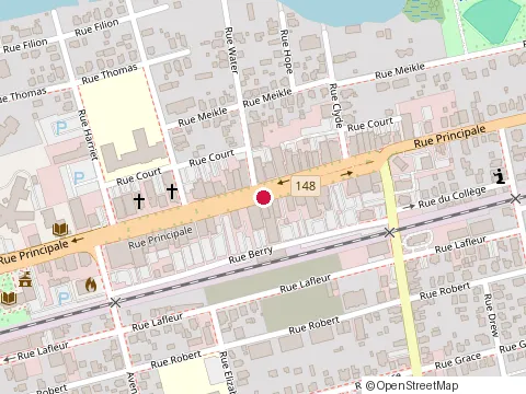 Location of Restaurant Carole at 490 Rue Principale, Lachute