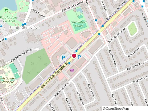 Location of Restaurant Casa Mare Enrg at 15714 Boulevard de Pierrefonds, Pierrefonds