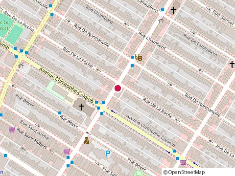Location of Restaurant Casa Romo at 1180 Rue Bélanger, Montréal
