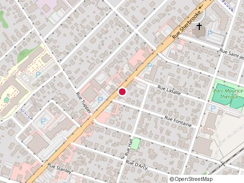 Location of Restaurant Charles Luncheonette at 510 Rue Sherbrooke, Magog