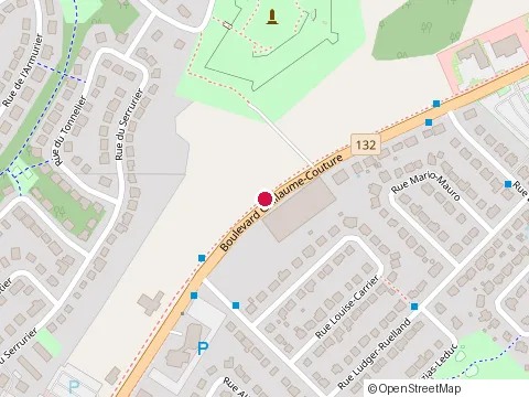 Location of Restaurant Cheurbin Gourmand at 7777 boulevard Guillaume-Couture, Lévis